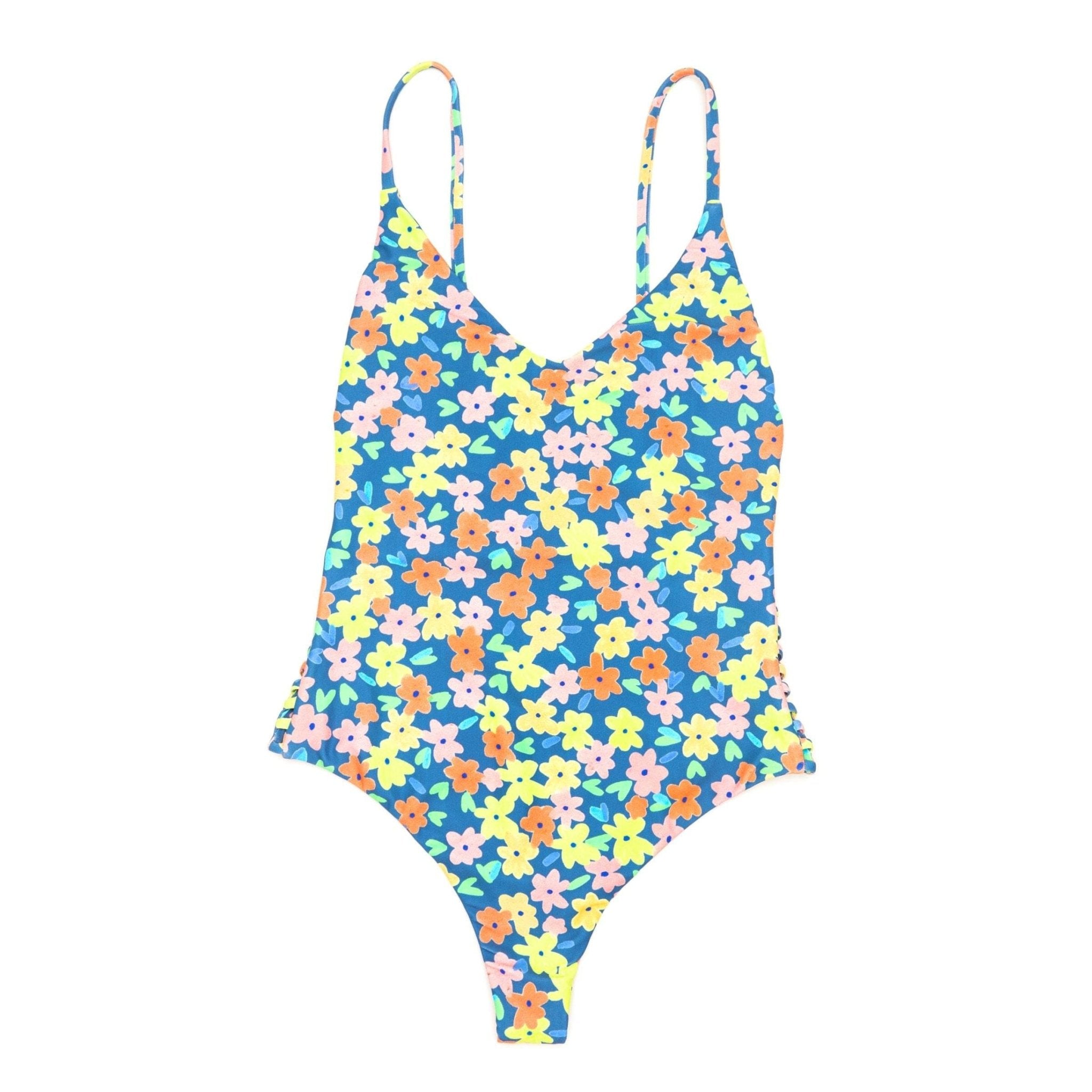 Astrid Mahina | V Neck Thong One Piece Swimsuit – Midori Bikinis