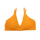 Zoya Orange Kinsley Top | Women's Slip-On Yoga and Swim Top Midori Bikinis