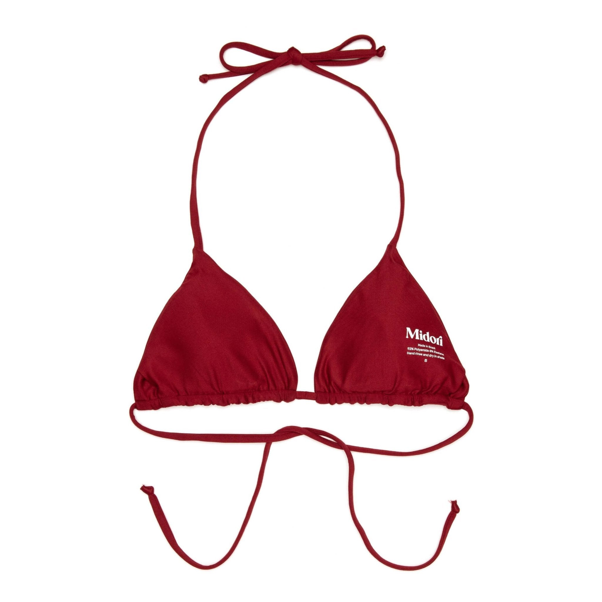 Bordeaux Indah Top - Midori Bikinis