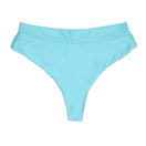 Light Dusty Blue Noah Swim Bottom | Mid-Waisted Bikini Bottoms Midori Bikinis