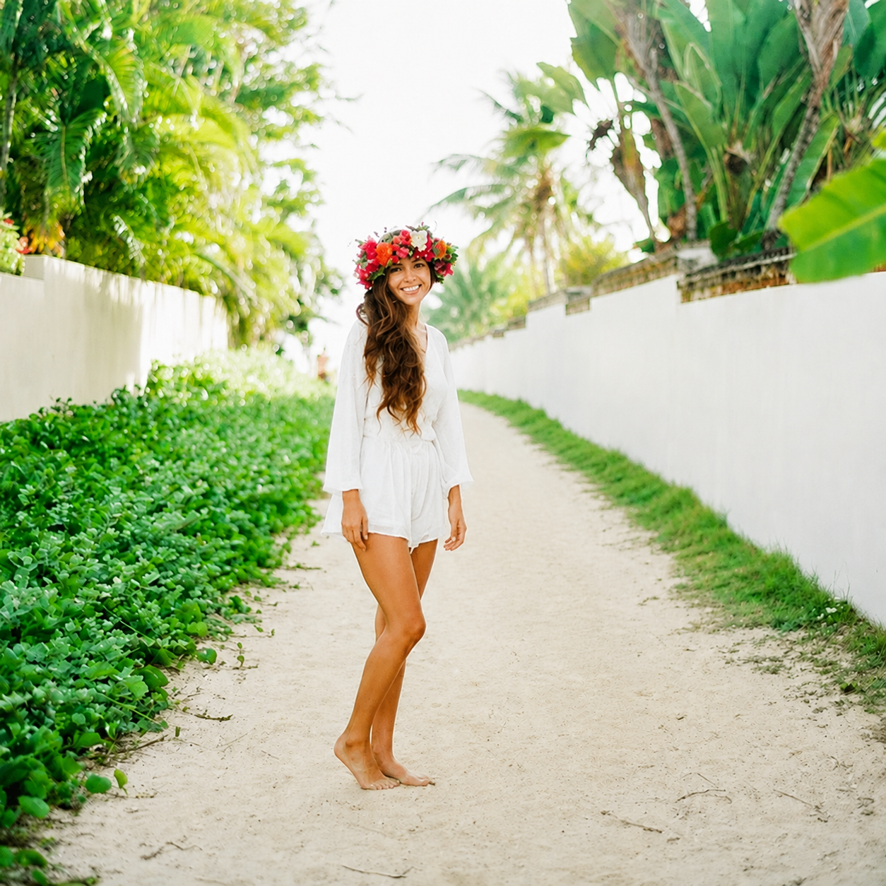 Portrait of Midori Bikinis founder Rachel Midori