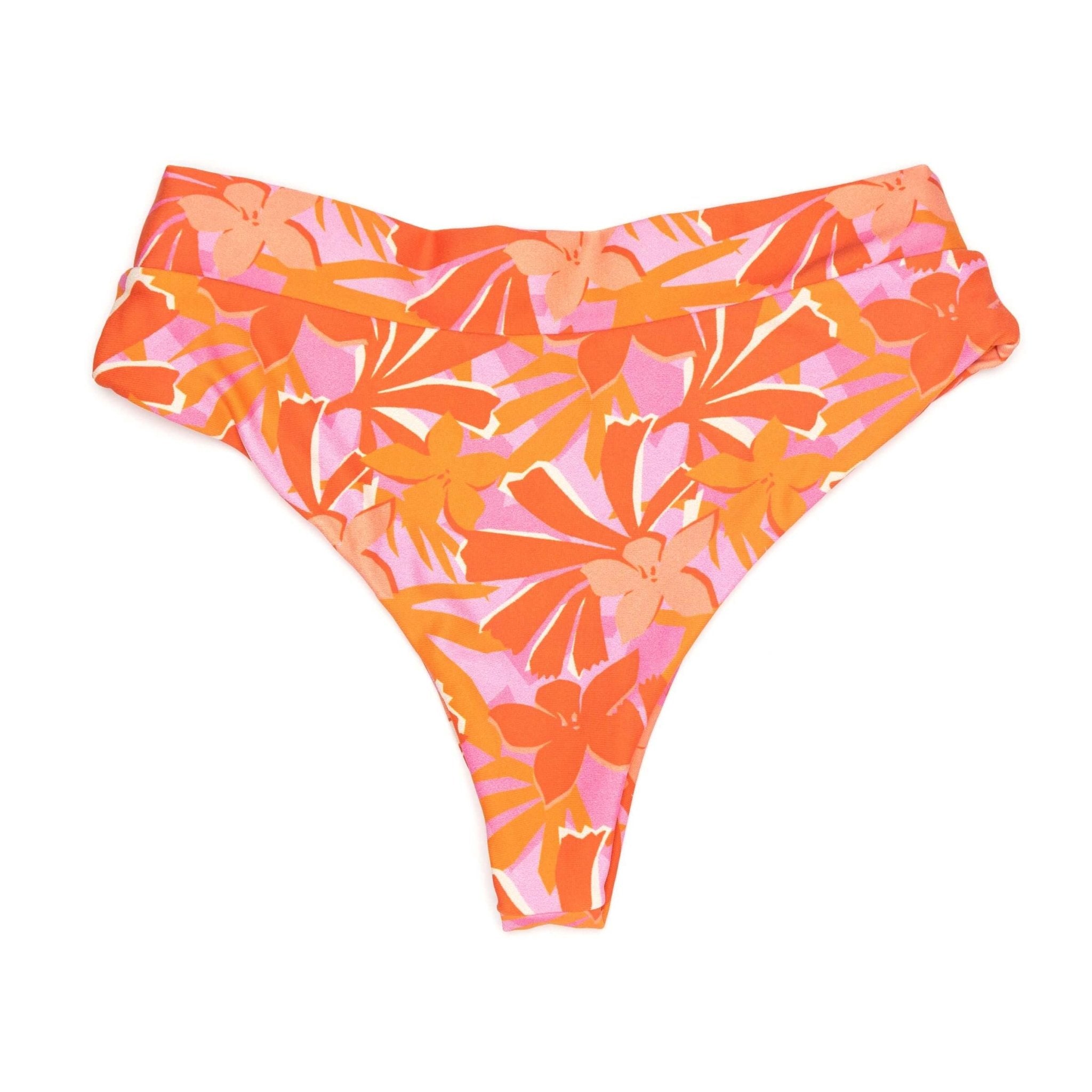 Rezzy Noah Bottom | Mid-Waisted Bikini Bottoms Midori Bikinis
