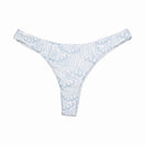 Tide Blue Wave Print Kai Bottom | Tiny Scrunch Swim Bottoms Midori Bikinis