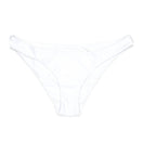 White Parker Bottom | Moderate Coverage Bikinis Midori Bikinis